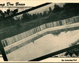 Carnation Washington WA Camp Don Bosco Swimming Pool 1953 Postcard - $26.68