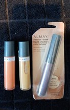 3 Almay Intense Color Liquid Shadow Color Primer Eyeshadow & Lip Balm (MK32/6) - $29.70