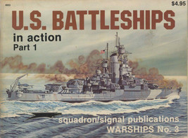 U.S. Battleships in Action, Part 1 - Warships No. 3 Military History War - $14.84