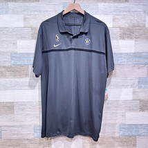 Santa Cruz Warriors NBA G League Nike Golf Dri Fit Polo Shirt Gray Mens XL - £58.58 GBP