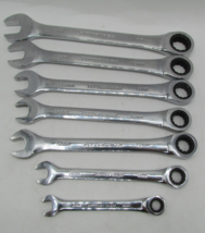 Pittsburgh 7 Piece Ratcheting Combo Wrench Set Metric 8/10/12/13/14/15/17 - $14.29