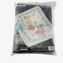 Janlynn Cross Stitch Quilt Sleepy Bunnies Kit 54-46 34x43 in. Pink Blue ... - $28.92