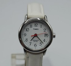 Timex White Dial Indiglo Womens Watch Analog Quartz New Battery - £11.60 GBP