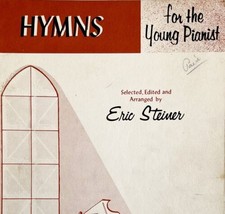 Hymns For The Young Pianist 1962 Piano Song Book 1st Edition PB Religious C3 - £15.93 GBP