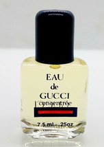 EAU de GUCCI CONCENTRÉE ✱ VTG Mini Perfume Miniature Parfum (7,5ml. ~ 0.... - £19.91 GBP