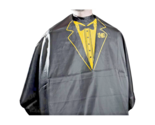 MD Tuxedo Cape for Barbers and Stylists (Black &amp; Gold) NEW - $22.71