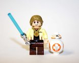 Building Block Luke Skywalker Throne Room Star Wars Minifigure Custom - $6.50