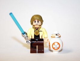 Building Block Luke Skywalker Throne Room Star Wars Minifigure Custom - £5.08 GBP