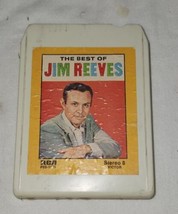 Vintage Jim Reeves 8 Track Tape Case Only Best Of No Tape P8S-1175 - £7.06 GBP