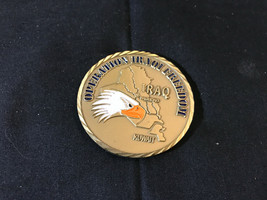 Operation Iraqi Freedom Challenge Coin Army Navy Air Force Marines Coast... - $19.95