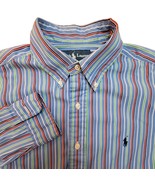 Ralph Lauren Classic Fit Button Down Shirt Mens Medium Long Sleeve Multi... - $26.30 CAD