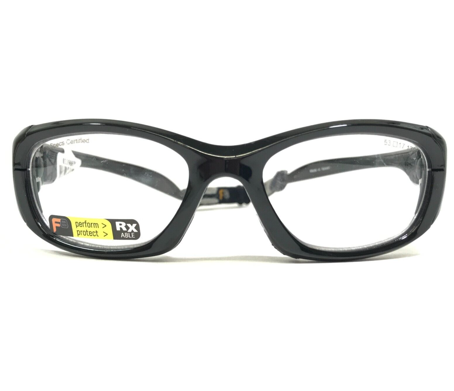 Rec Brille Athletisch Rahmen Morpheus II #1 Schwarz Quadrat Voll Felge 5... - $79.19