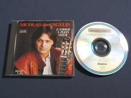 Nicolas De Angelis L&#39;amour A Plein Coeur 1986 France 13 Trk Cd Delphine 83056422 - £13.15 GBP