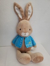 2017 Kids Preferred Peter Rabbit Plush Stuffed Animal Crinkle Ears 21&quot; - £15.55 GBP