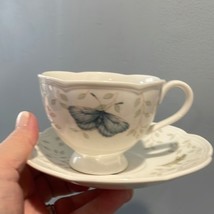 Lenox Butterfly Meadow by Louise Le Luyer Teacups and Saucers - $24.40