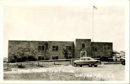 RPPC McKenzie County Court House Watford City North Dakota ND UNP Postcard P11 - £23.70 GBP