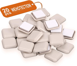 20 PCS Self-Stick Furniture Sliders,1 Inch OD Square Furniture Sliders f... - $18.39 CAD