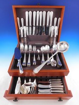 America by Christofle Silverplate Flatware Service for 12 Dinner Set 96 pieces - £3,562.44 GBP