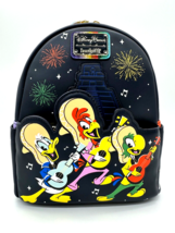 Disney Parks The Three Caballeros Loungefly Backpack EPCOT Mexico Pavilion GITD - £81.37 GBP