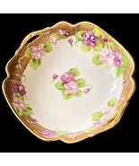Antique Nippon Hand-Decorated Bowl with Gold Key Border – Morimura Bros Japan - $35.00