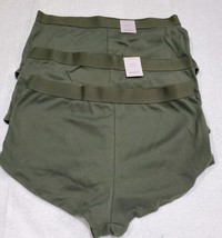 Auden Women's 3 Pair Medium (8-10) Boyshorts in Olive  image 2