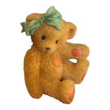 Vintage 1991 Cherished Teddies Jacki Hugs &amp; Kisses Figurine 950432 - $5.00