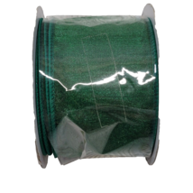 Sheer Ribbon Wired Forest Hunter Green Christmas Wedding Bow Wreath 2 in 10 yds - £10.21 GBP