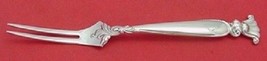 Romance of the Sea By Wallace Sterling Silver Spinach Fork 7 3/8&quot; Custom - £92.67 GBP