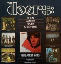 The Doors Greatest Hits Vintage Magazine Promo Ad Original Ready To Frame 1981 - £14.19 GBP