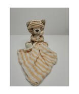 Moon &amp; Stars Tiger Striped Cat Lovey Tan Striped 6 In Security Blanket W... - $8.90