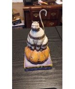 Jim Shore * BEWARE OF KITTY  * Halloween, Heartwood Creek, Cat, Pumpkin,... - $413.77 MXN