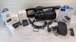Works Canon Pro Video Camera XF105A High Definition  NTSC Bundle - £471.35 GBP