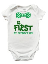 My First St Patricks Day Romper, My First St Patricks Day Shirt for Boys... - $9.99