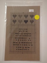 Cedar Hill Shaker Country Cross Stitch Pattern Give Thanks Sampler - £6.46 GBP