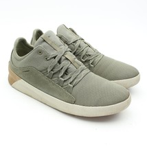 SOREL Out &#39;N About Womens Sz 10 Sage Green Lace-up Suede Waterproof Sneakers - £27.25 GBP