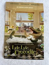 Lyle, Lyle Crocodile - 27&quot;X40&quot; D/S Original Movie Poster One Sheet 2022 - £23.49 GBP