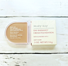 Mary Kay Day Radiance Cream Foundation Soft Ivory #6297.5 oz New w/ Box - £32.43 GBP