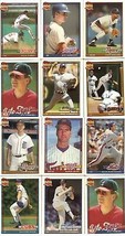 Lot of 12 - 1991 Topps MLB Baseball Trading Cards - Hamilton Phillips McReynolds - £1.52 GBP