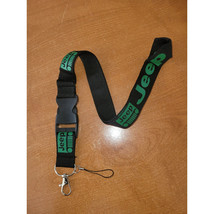 Best Car Key Holder Brand Jeep Green One Size Lanyard with Metal Clip - $6.81 CAD+