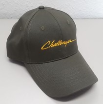 Trucker Cap Hat Industrial Challenger Army Green/Yellow - $21.77