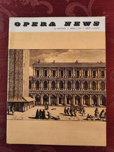 Rare METROPOLITAN OPERA NEWS Magazine April 1 1961 Kurt Baum Robert Merrill - $16.20