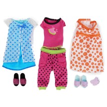 2008 Barbie Fashion Pack Pajamas Watermelon Orange Slice Nightgown Slipper N4860 - £11.71 GBP