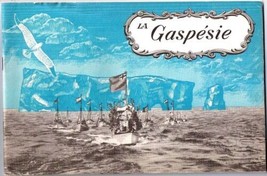 Vintage La Gaspesie Quebec Canada Tourist Guide Brochure 1950s-60s - £5.44 GBP
