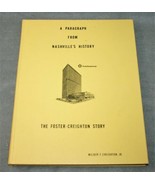 THE FOSTER CREIGHTON STORY Nashville History BOOK 1974 Parthenon Builder... - £77.52 GBP