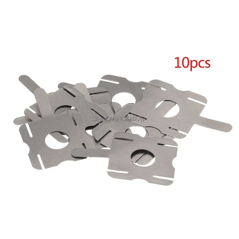 10pcs 18650 lithium batteries can be nickel spot welding u-shaped piece connecto - £130.22 GBP