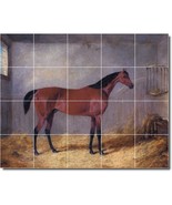 John Frederick Herring Horses Painting Ceramic Tile Mural BTZ04244 - £156.62 GBP+