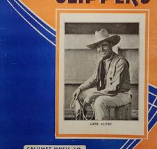 1935 Gene Autry Sheet Music Oh Dem Golden Slippers Calumet INCOMPLETE - $11.99