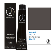 J Beverly Hills COLOUR Botanically Infused Hair Color Cream  - 7B 7.2 Smokey Blo