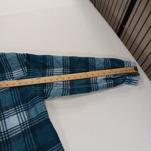 Dip RN#29360 Women's Green Flannel Plaid Button Up Fleece Shirt Jacket Size 2X image 7