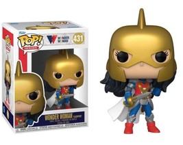 Wonder Woman Flashpoint 80th Anniversary with Helmet POP! Figure #431 FUNKO MIB - £9.25 GBP